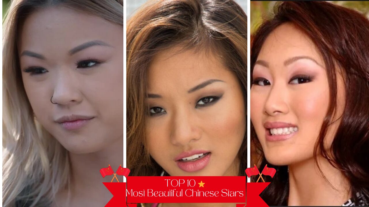 Top 10 Most Beautiful Chinese Prnstars of All Time