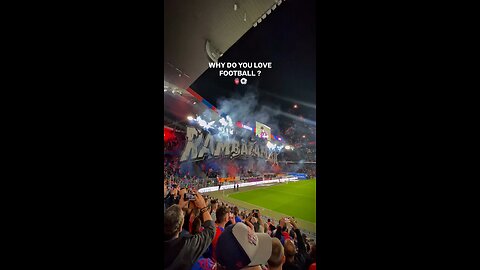 Epic Football Stadium Atmosphere: Lights, Smoke, and Pure Excitement ⚽🔥