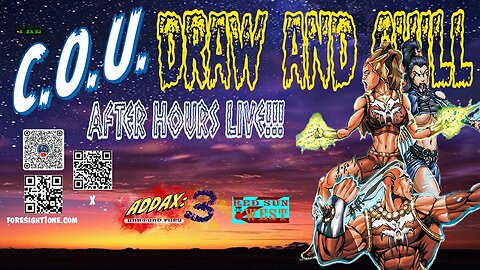 The C.O.U. Draw and Chill AFTER HOURS Ep. 3 / with your host Christian Zaffo