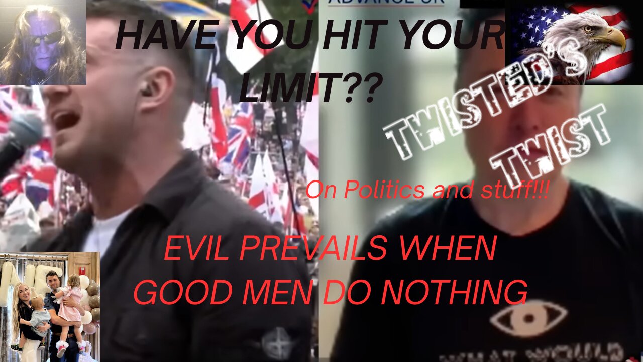 Evil prevails when good men do nothing. The left are demons.