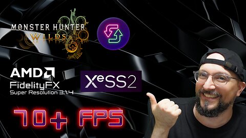 Monster Hunter WIlds Blurry to Clear 70+ FPS in Minutes!