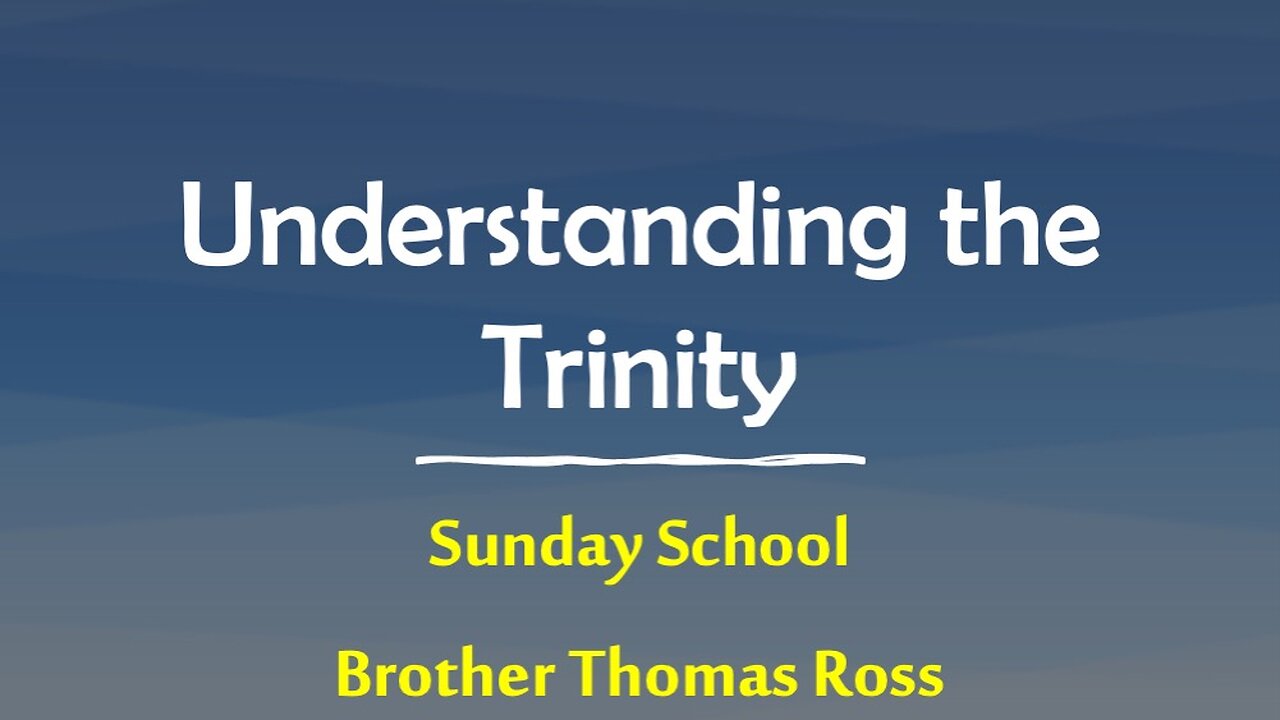 Exploring the Trinity in 1 John 5 | A Doctrinal Study on the Oneness & Distinction in the Godhead