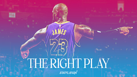 Does LeBron Make the "Right" Basketball Play?