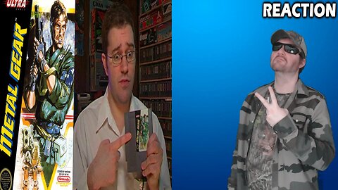 Metal Gear (NES) - Angry Video Game Nerd (AVGN) - Reaction! (BBT)