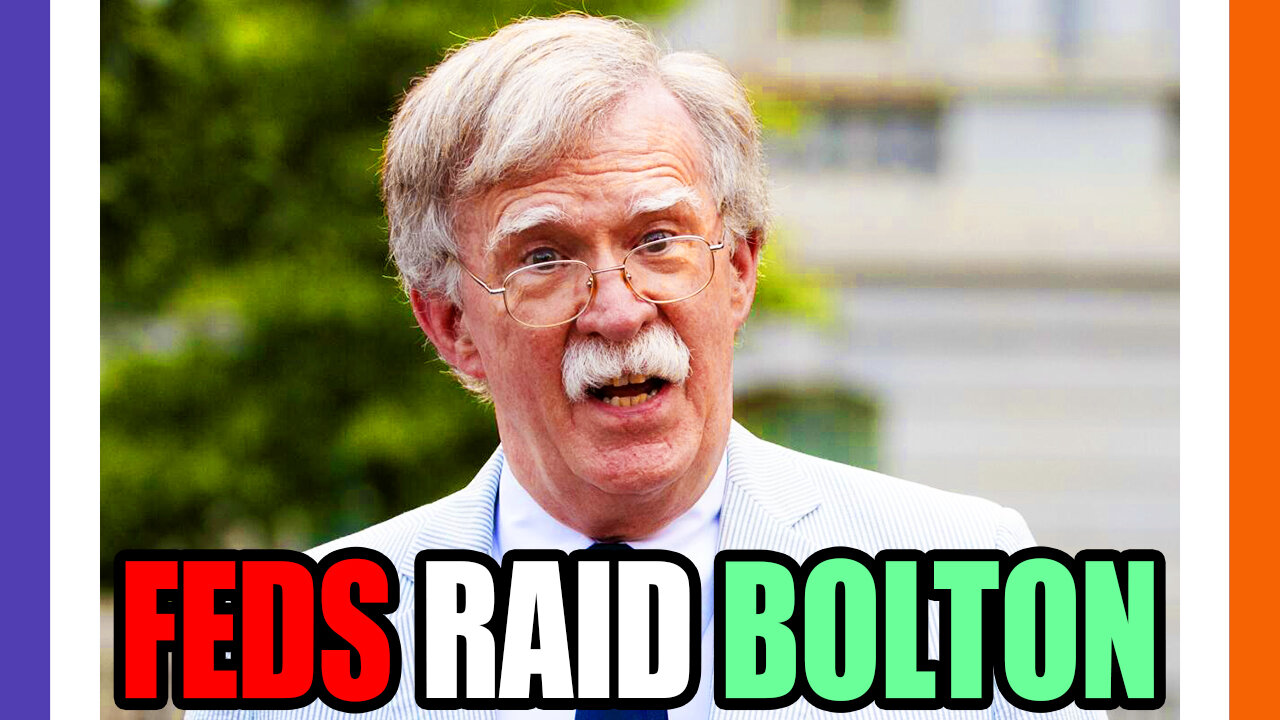 🚨BREAKING: Trump Announcement LIVE, The Feds Raid John BoIton, Attacker of DOGE Released 🟠⚪🟣