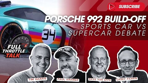 Porsche 992 Build-Off 🔥 Sports Car vs Supercar Debate | Ultimate 3-Car Porsche Collection