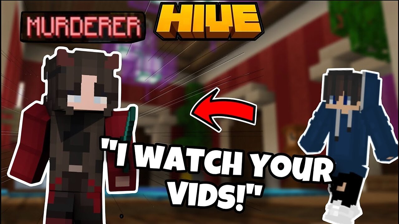 I Got Recognized by a Fan in Minecraft Murder Mystery!