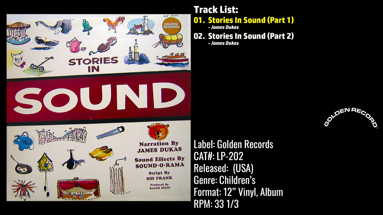 James Dukas – Stories In Sound (Full Record) – CAT.# LP-202