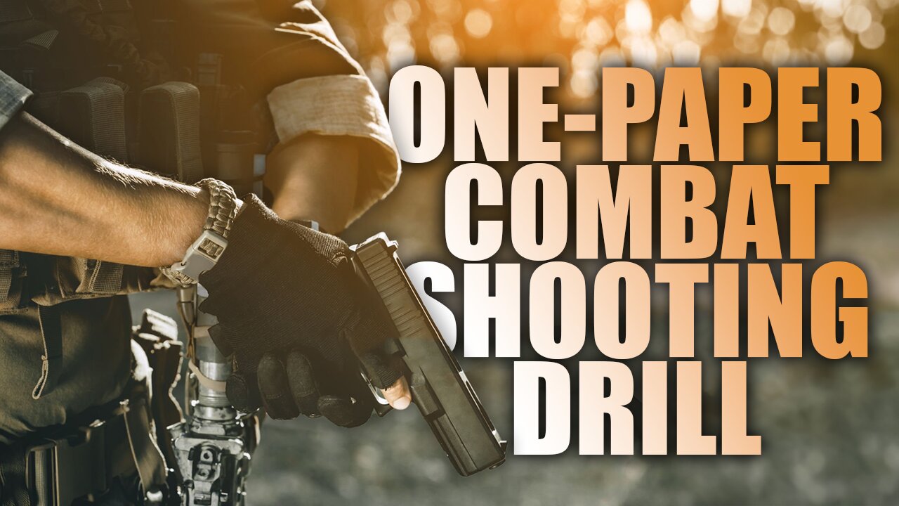 One-Paper Combat Drill