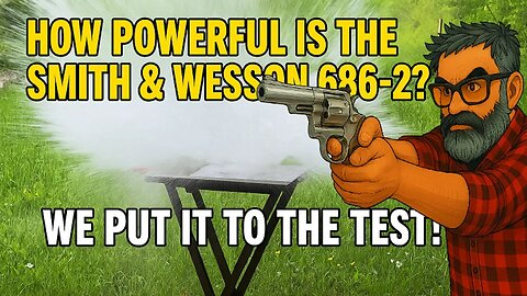 How Powerful Is the Smith & Wesson 686-2? We Put It to the Test! #wheelgunwednesday