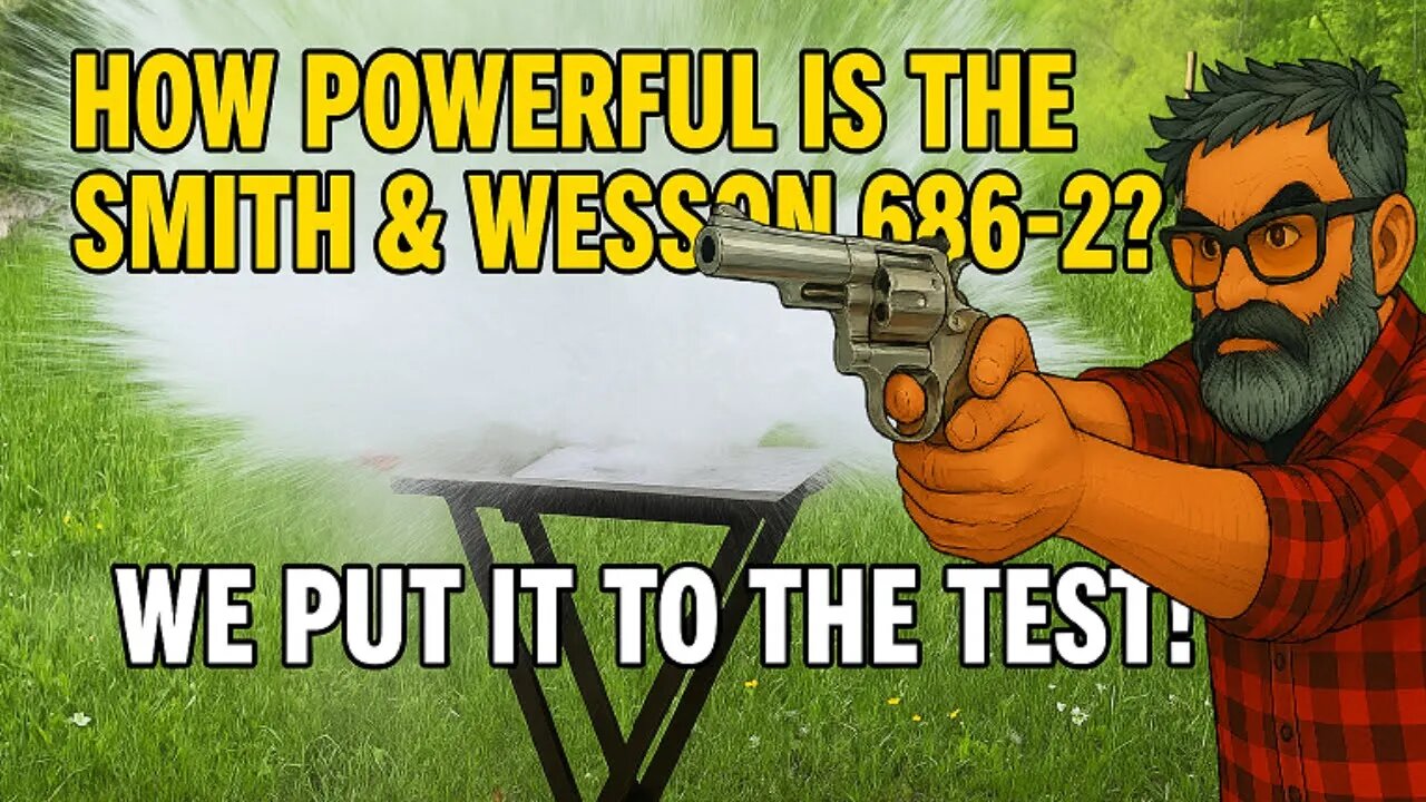 The Smith & Wesson 686 6 Inch Powerhouse! We Put It to the Test! #wheelgunwednesday