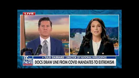 Tulsi Gabbard Exposes: Biden Labeled COVID Opponents Violent Extremists - Shocking Truth! #maga
