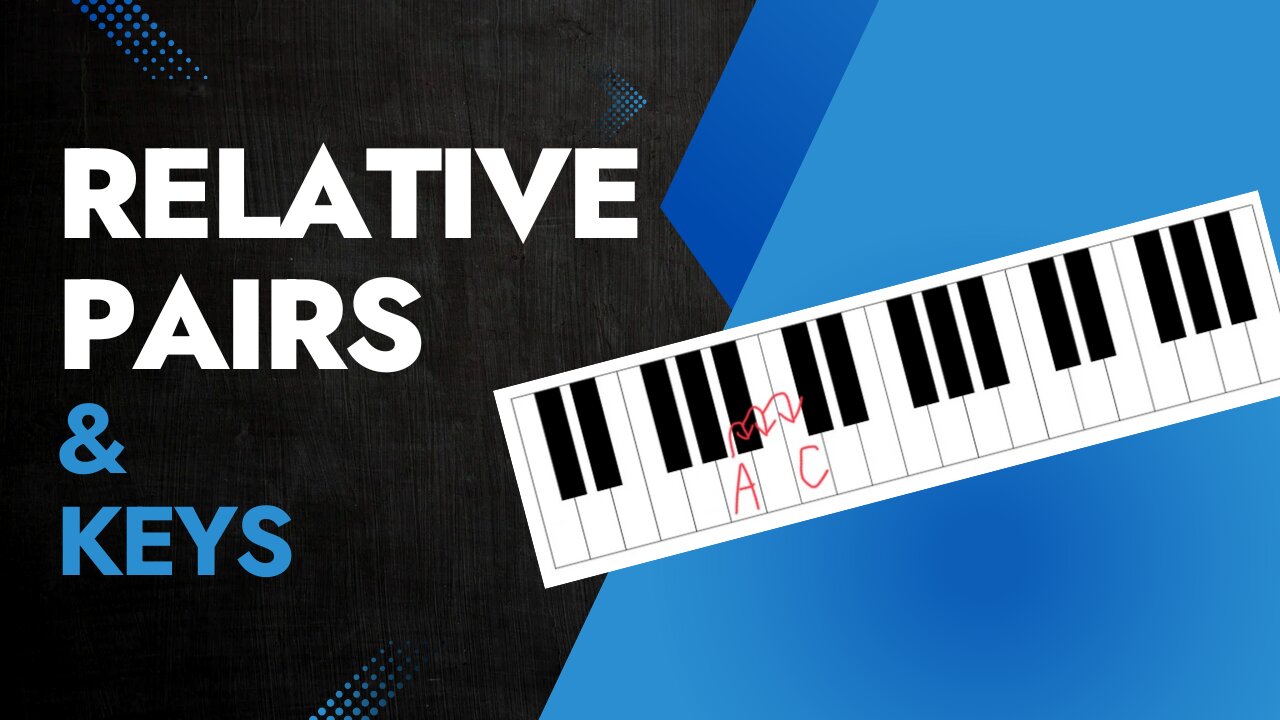 Relative Pairs and Keys Explained on The Piano! How To Figure Out The Minor and Major Relative