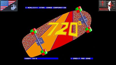 Hardcore Arcade Theater: "720°" (Arcade - 1986) [NA Version]