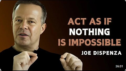THINK LIKE THIS AND THE WORLD WILL BEND FOR U - Dr Joe Dispenza Motivation