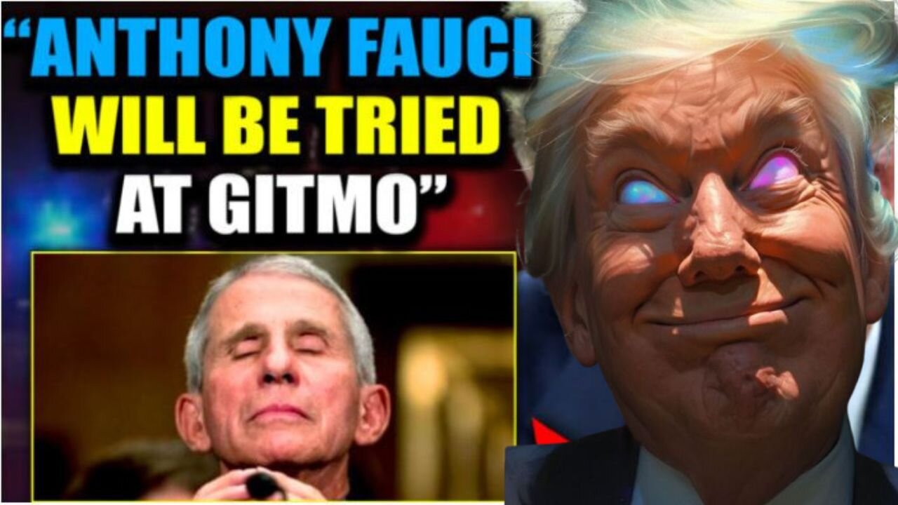 Trump's Secret Plan: Fauci's GITMO Tribunal!