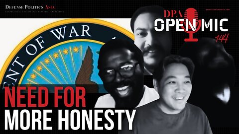 Is America's Department of War a more honest name? A frank conversation on Euphemisms. #DPAOpenMic