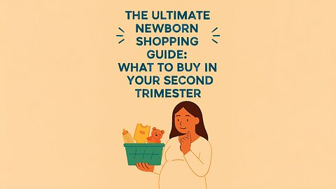 The Ultimate Newborn Shopping Guide: What to Buy in Your Second Trimester
