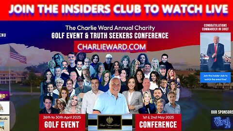 One Click Away from the Truth. Join the Insiders Club to Watch the truth seekers conference LIVE!
