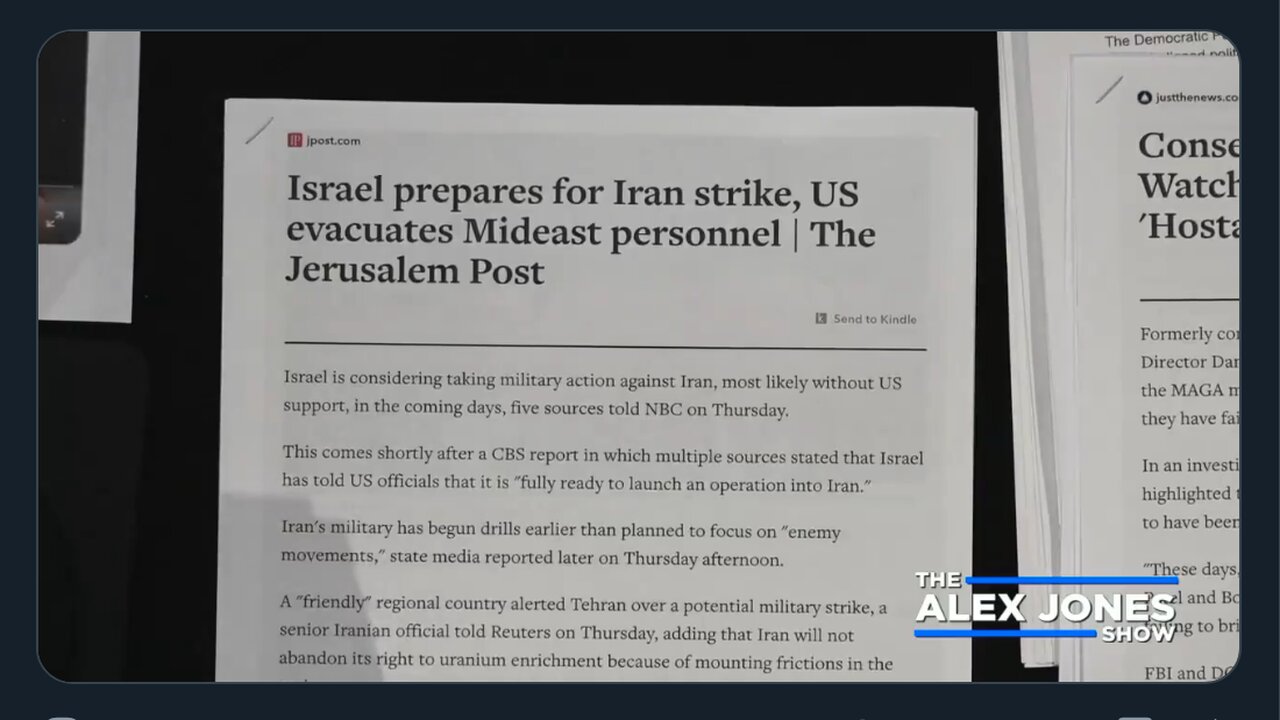 WWIII UPDATE: Military War Planners Warn Strike On Iran Could Trigger Global Financial Collapse