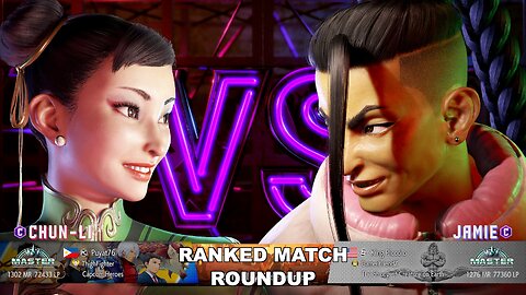 Kuya Kalbo SF6 Ranked Match Roundup. Chun Li Master Rank [Hori Fight Stick]