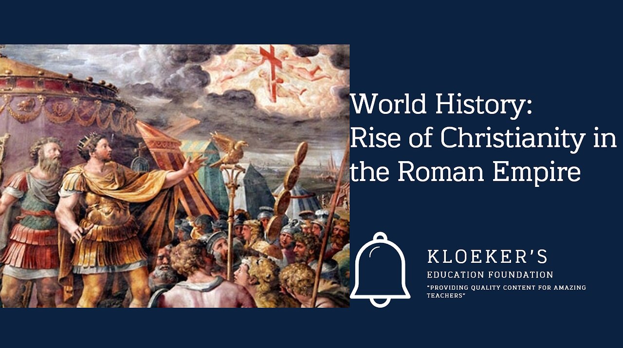 World History: Rise of Christianity in Rome Lesson