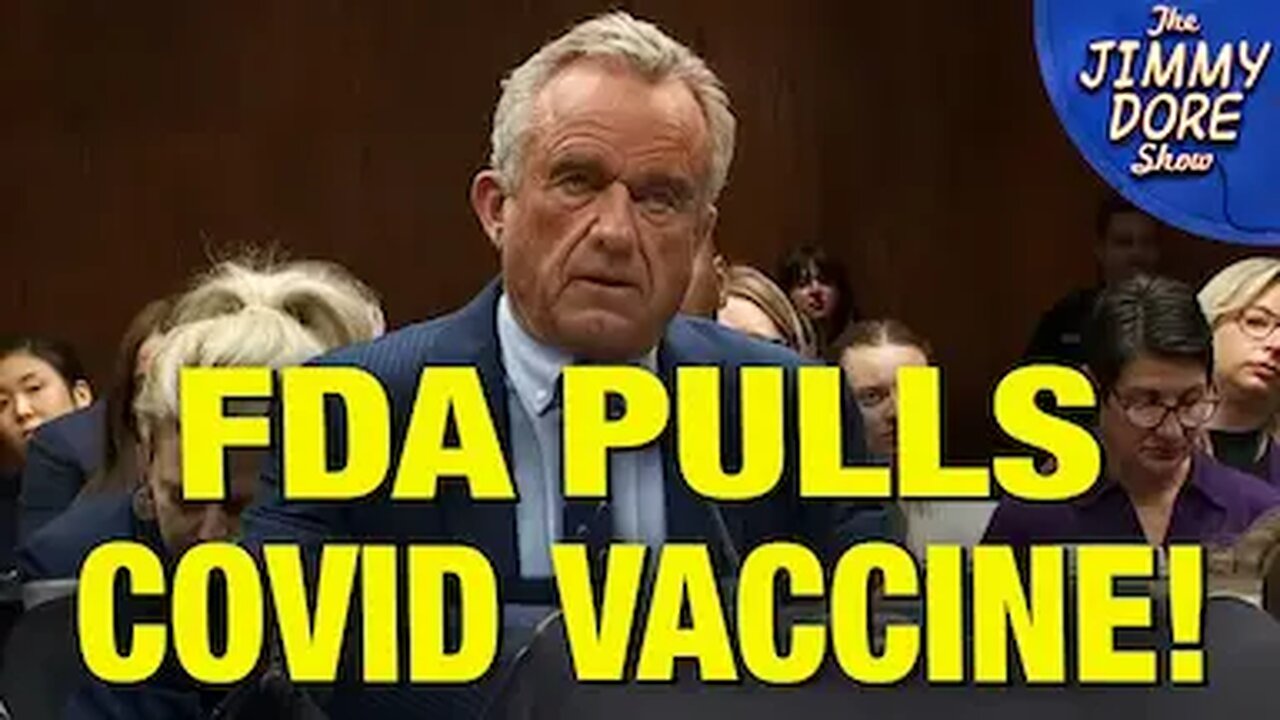 FDA Pulls COVID Vaccines For Children & Healthy People Under 65!