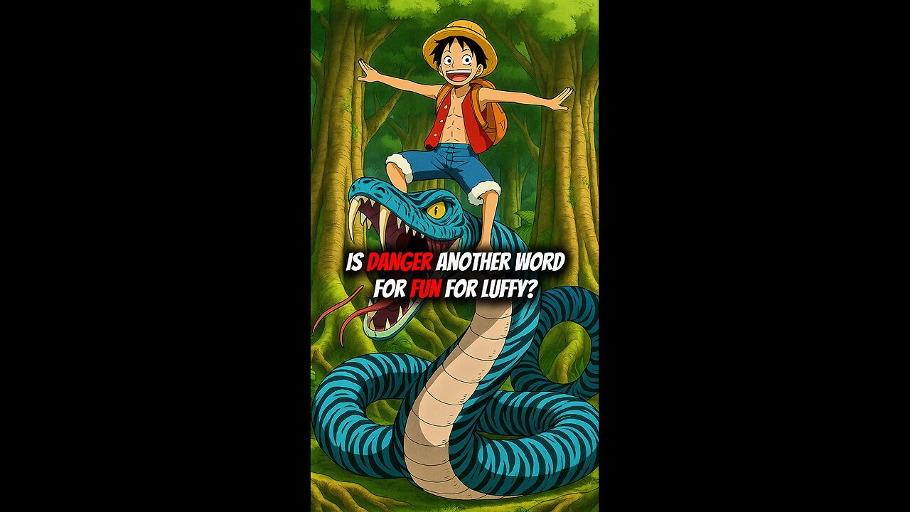Is Danger Another Word For Fun For Luffy? #onepiece #strawhats #eloypiece