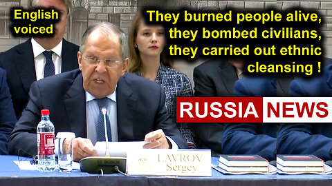 They burned people alive, they bombed civilians, they carried out ethnic cleansing! 