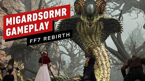 Final Fantasy 7 Rebirth - Migardsormr Gameplay and Comparison