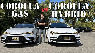 2025 Toyota Corolla SE GAS vs HYBRID