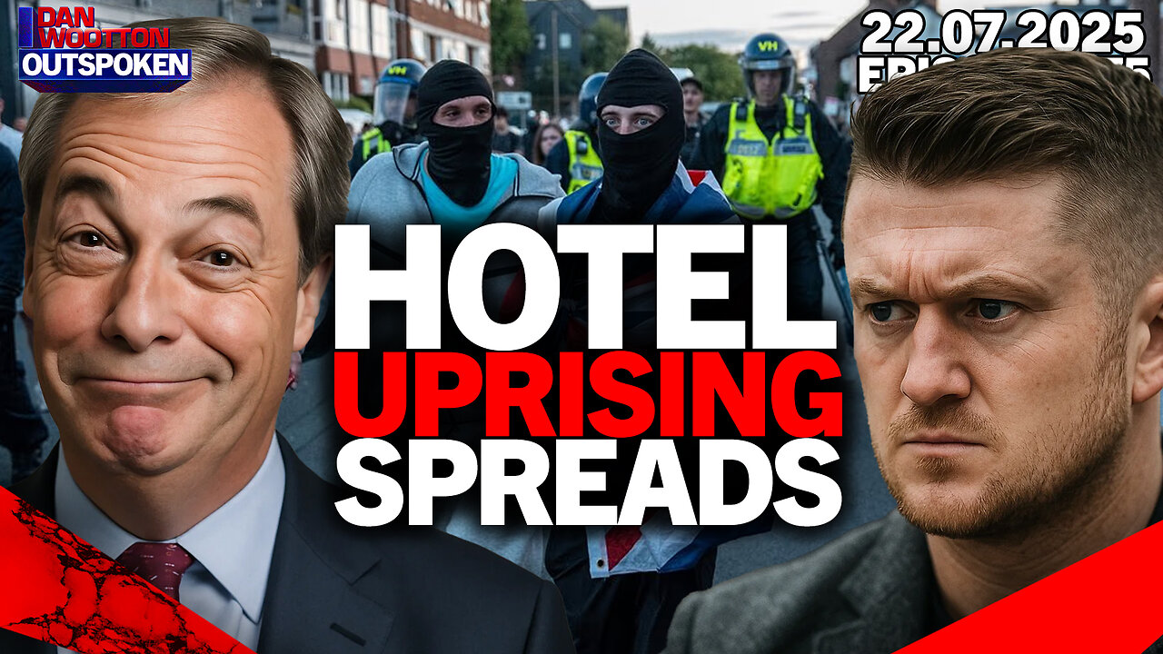 🚨LIVE! HOTEL UPRISING SPREADS ACROSS UK AS BBC ACCUSED OF CENSORING NIGEL FARAGE CIVIL WAR CLAIM🚨