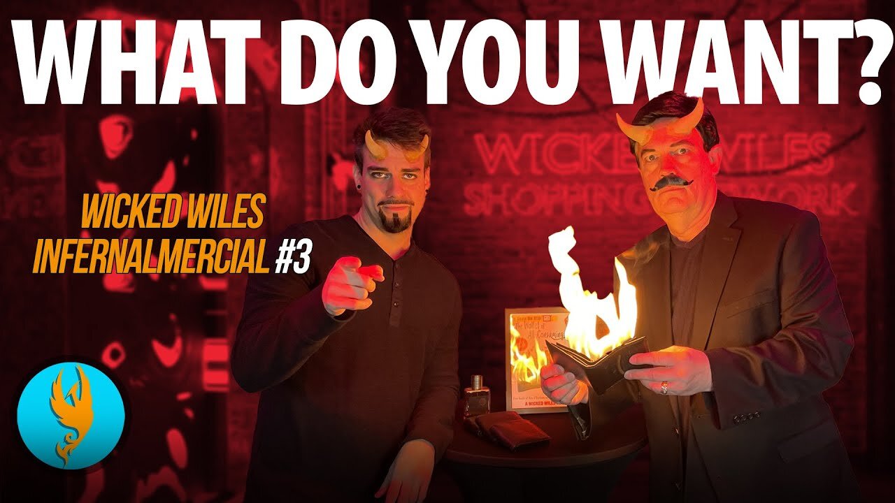 InfernalMercial: Wallet of All-Consuming Want (So Much Greed!) Christian YouTubers