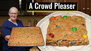 Delicious Monster Cookie Bars, Inspirational Thought