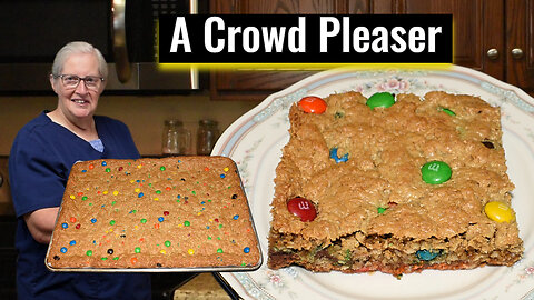 Delicious Monster Cookie Bars, Inspirational Thought