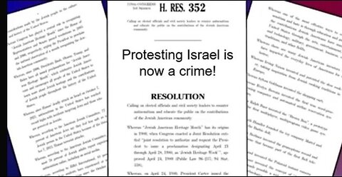 Jewish Supremacy Bill passes, killing free speech, protesting Israel now a crime!