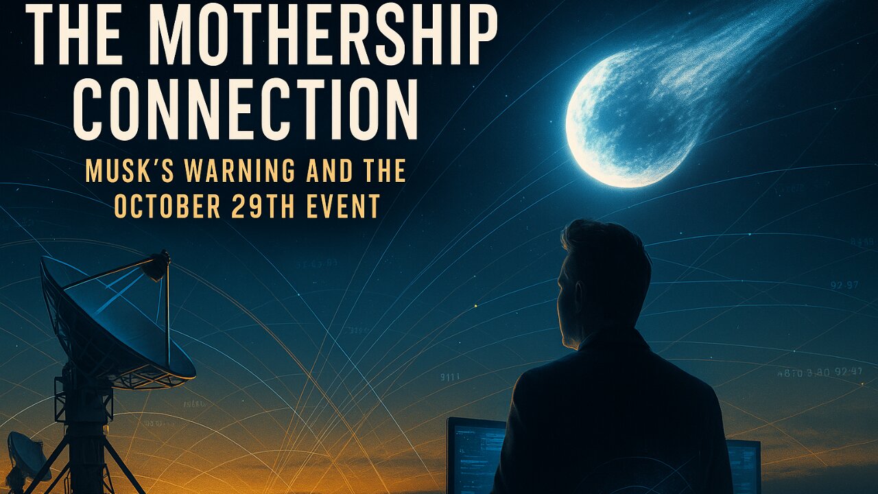 Elon Musk, Starlink Data & 3I/ATLAS: The Truth Behind the October 29th Cosmic Event