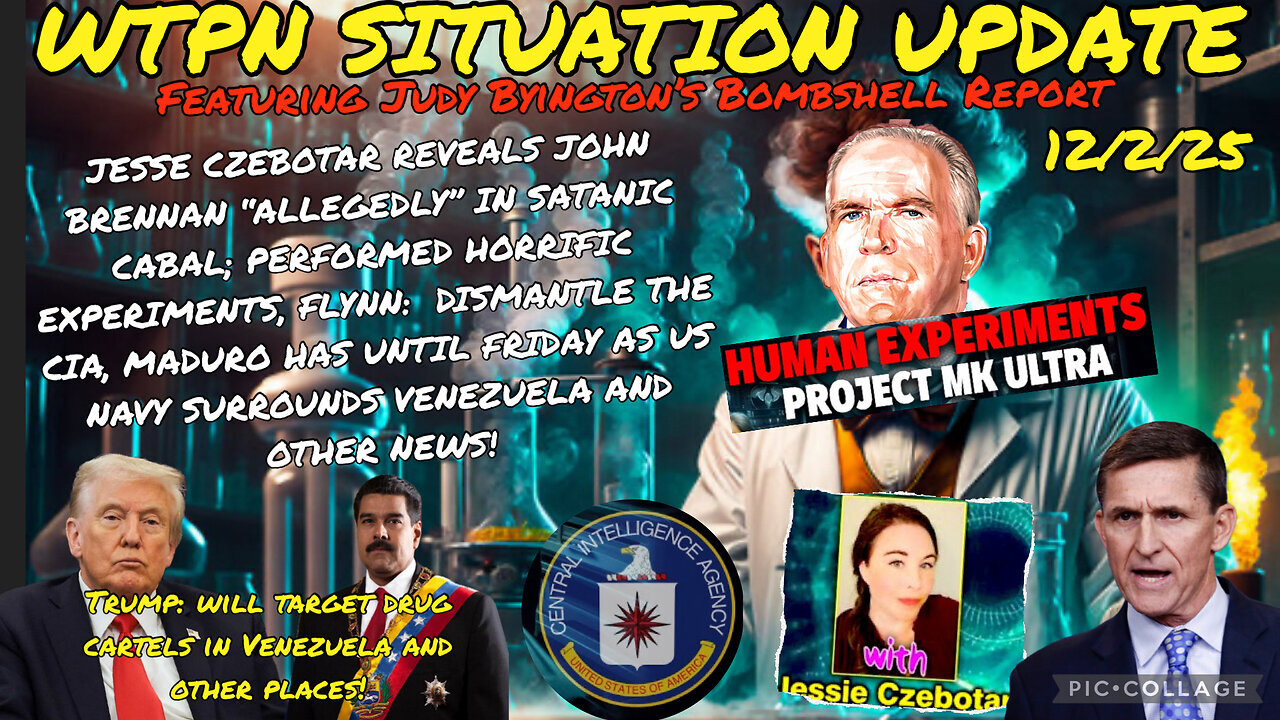 WTPN ~ Judy Byington ~ Situation Update ~ 12-2-25 ~ Trump Return ~ Restored Republic via a GCR