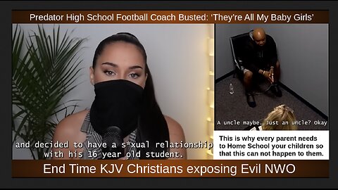 Predator High School Football Coach Busted: ‘They’re All My Baby Girls’