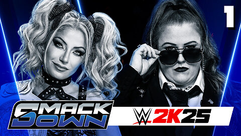 WWE 2K25 Smackdown August 15th 2025 - Match 1: Frenemies!