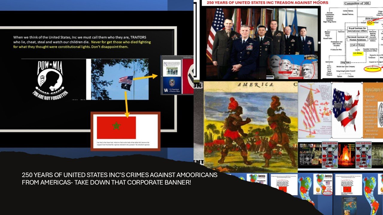 WE CALL BS ON ALL THE UNITED STATES INC FOREIGN PEDO CORP GENERALS & THEIR FOREIGN AGENTS