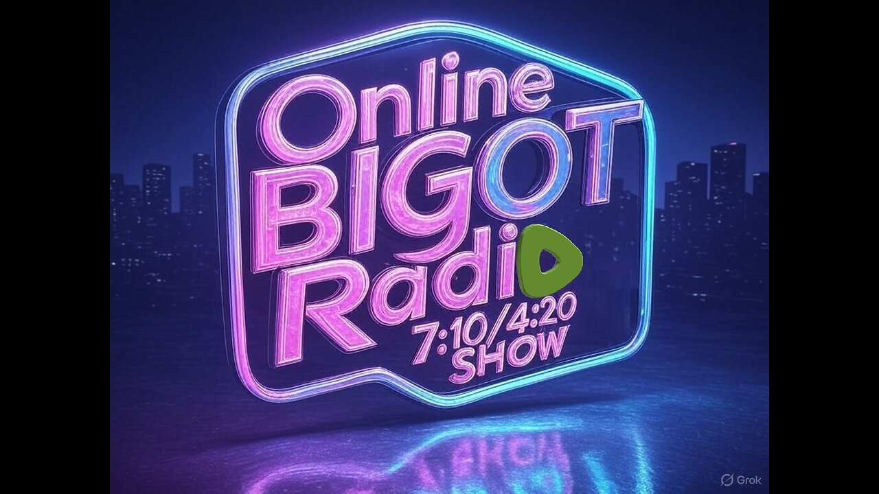 Online BIGOT Radio Eh @chrismbrock @saintmesus @HiRezTheRapper @GmorganJr @WilEHaze @OffTopicShow2
