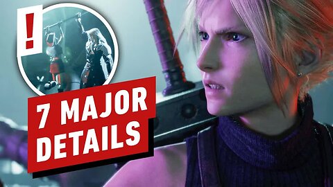 Final Fantasy 7 Rebirth - 7 Major Details From the New Trailer