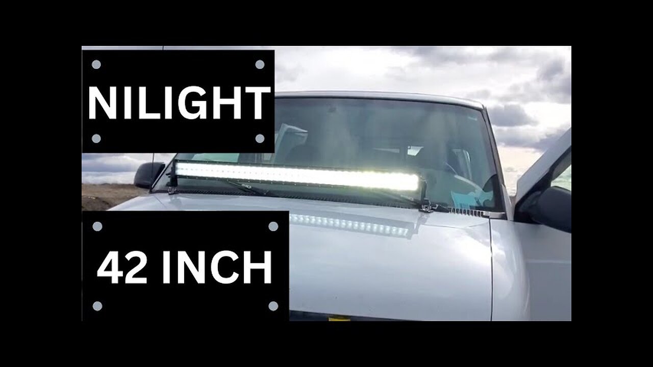 Checking Out the Nilight 42 Inch Curved Off Road Light