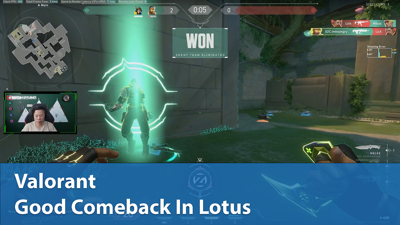 Good Comeback In Lotus | Competitive 3W-0L | Valorant