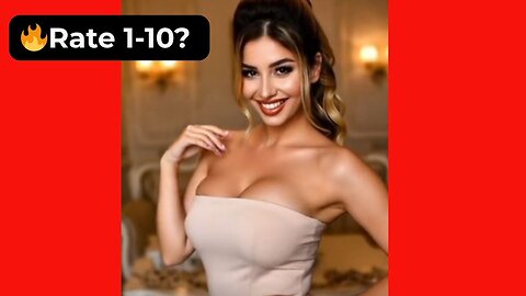 🔥 Rate This Nude Strapless Evening Dress 1-10? | Supermodel Bare Glow 4K