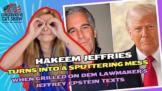 Hakeem Jeffries Turns Into a Sputtering Mess When Grilled on Dem Lawmaker’s Jeffrey Epstein Texts