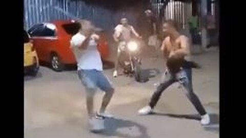 Cartagena Columbia - Street Fight! Bat!