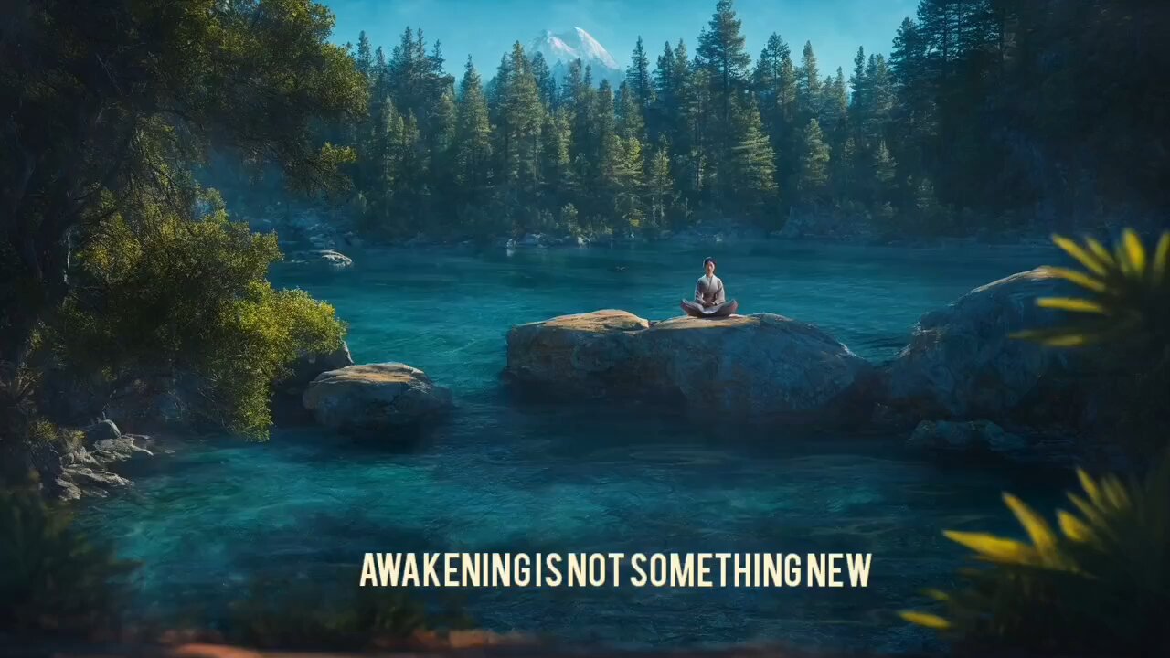 Awakening is a timeless journey that started thousands of years ago.✨