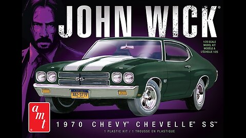 1970 Chevelle SS (1/25 Scale Model Kit)